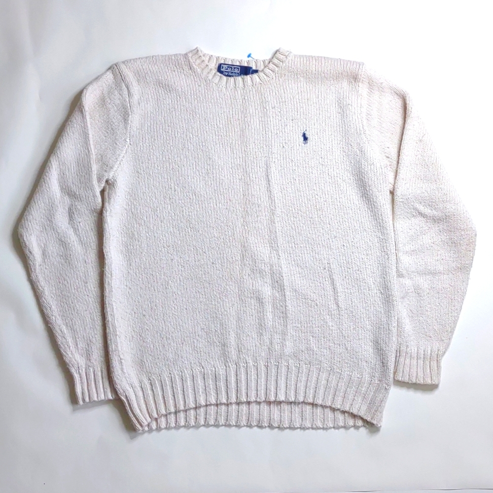 Polo by Ralph Lauren. Men's medium beige sweater